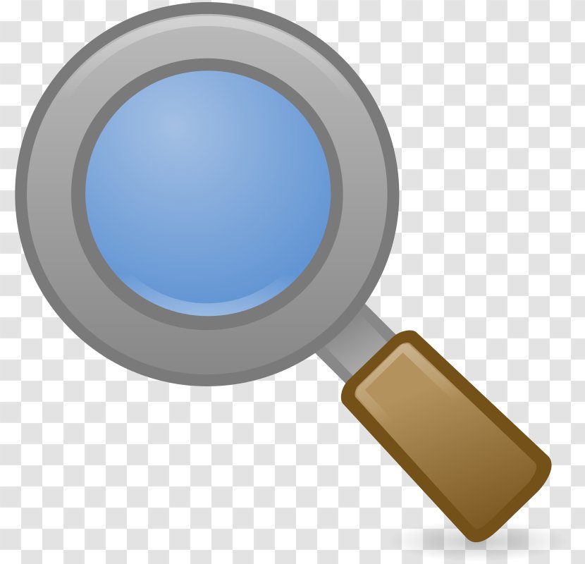 Favicon Clip Art - Symbol - On Magnifying Glass Transparent PNG