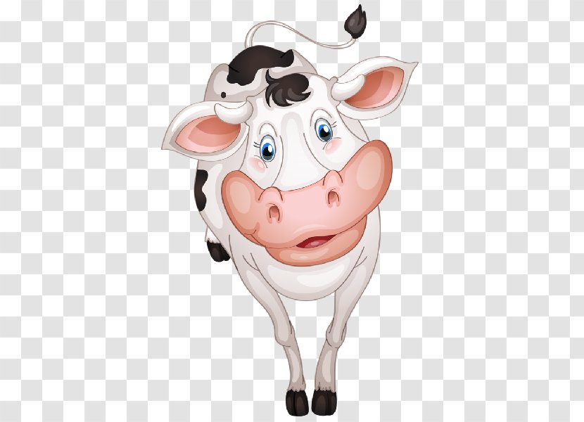 Cattle Ox Dairy Farming - Cartoon - Funny Cow Transparent PNG