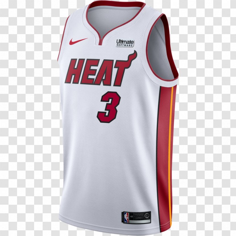 Miami Heat Jersey Swingman Nike Basketball Uniform Transparent PNG