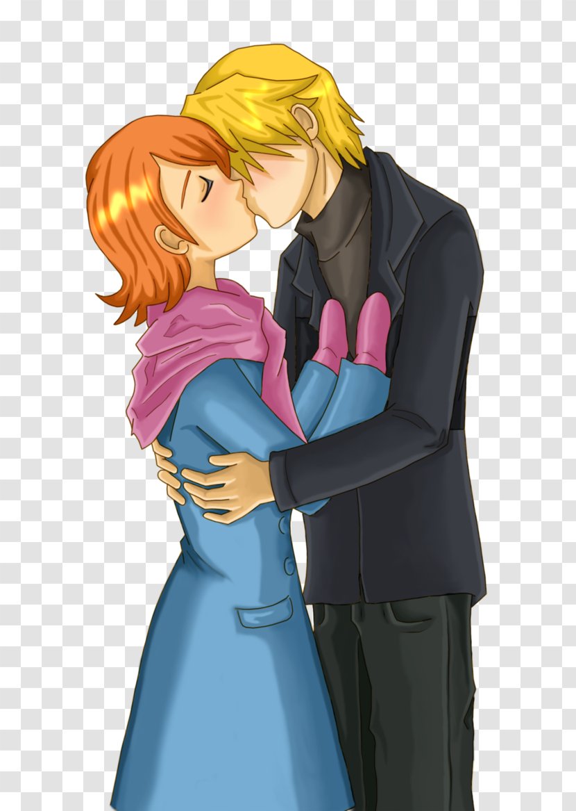 Matt Ishida Sora Takenouchi Kiss Fan Art - Frame Transparent PNG