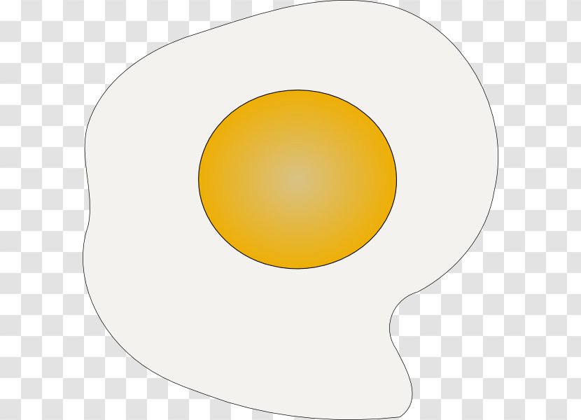 White Circle - Yellow - Oval Dish Transparent PNG