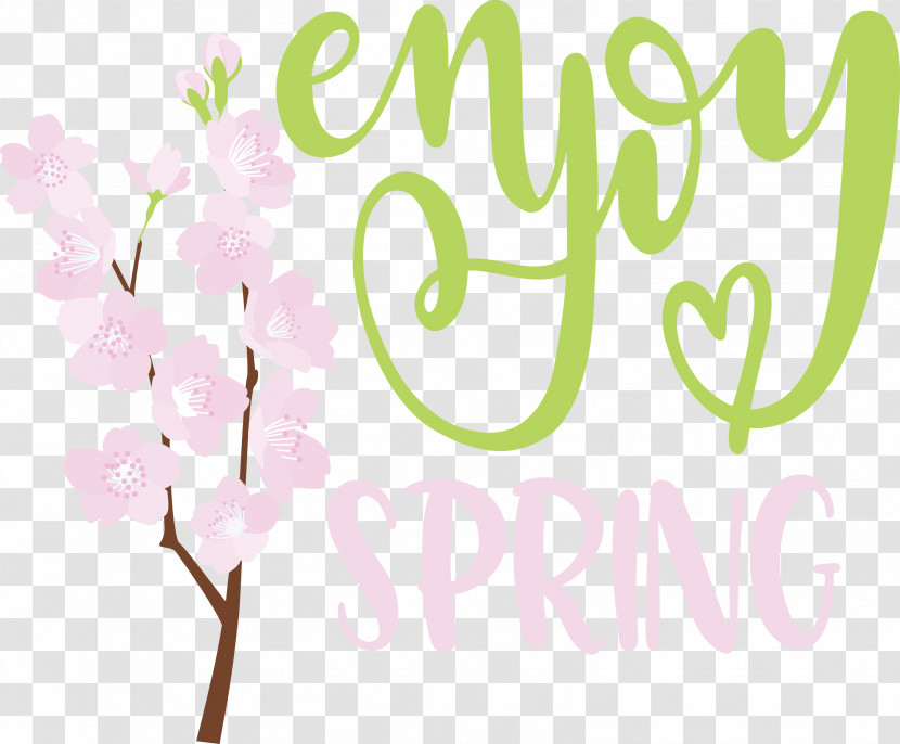 Enjoy Spring Spring Transparent PNG