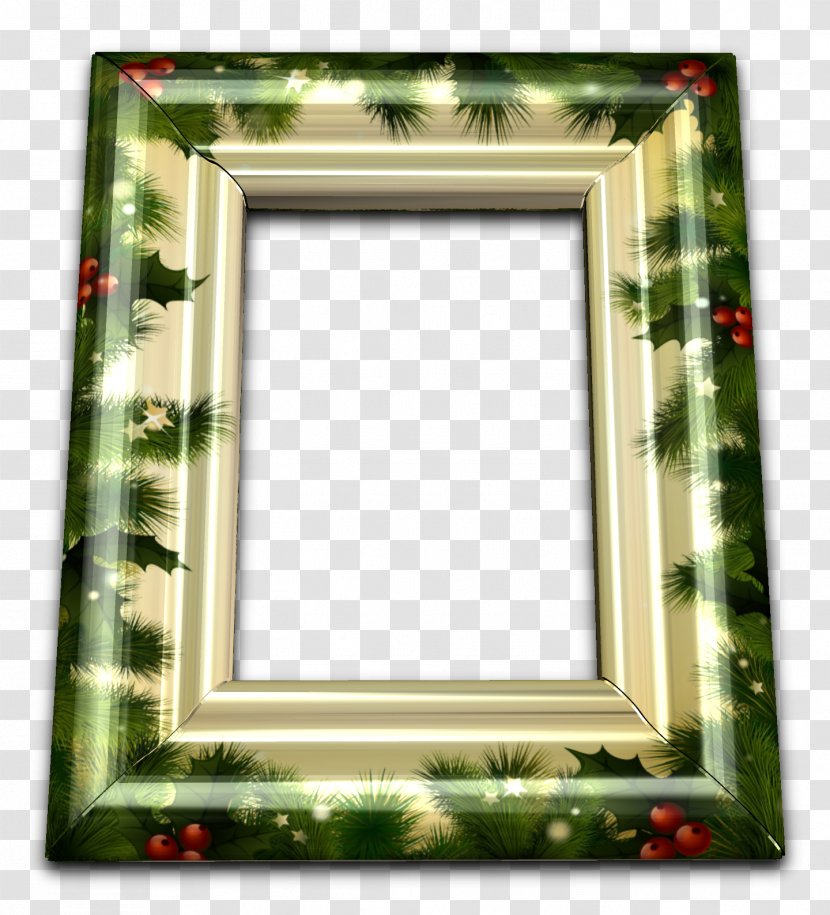 Window Picture Frames Rectangle - Golden Frame Transparent PNG