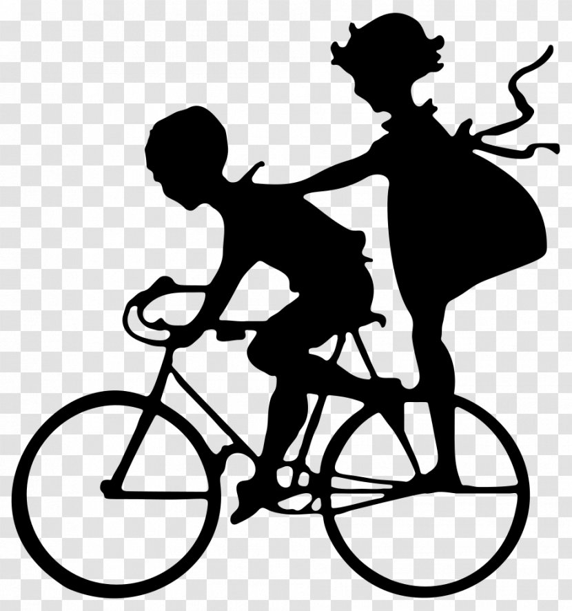 Sibling Brother Sister Clip Art - Road Bicycle Transparent PNG