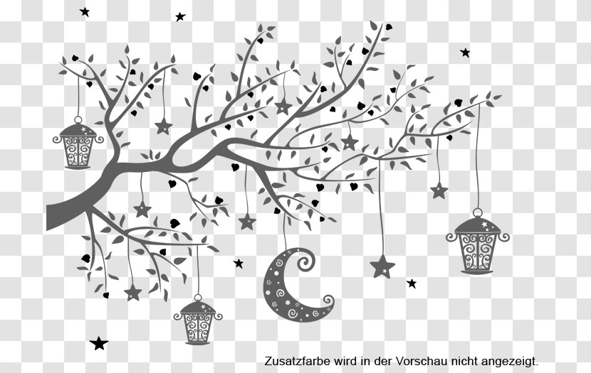 Wall Decal Tree Children's Room Branch Transparent PNG