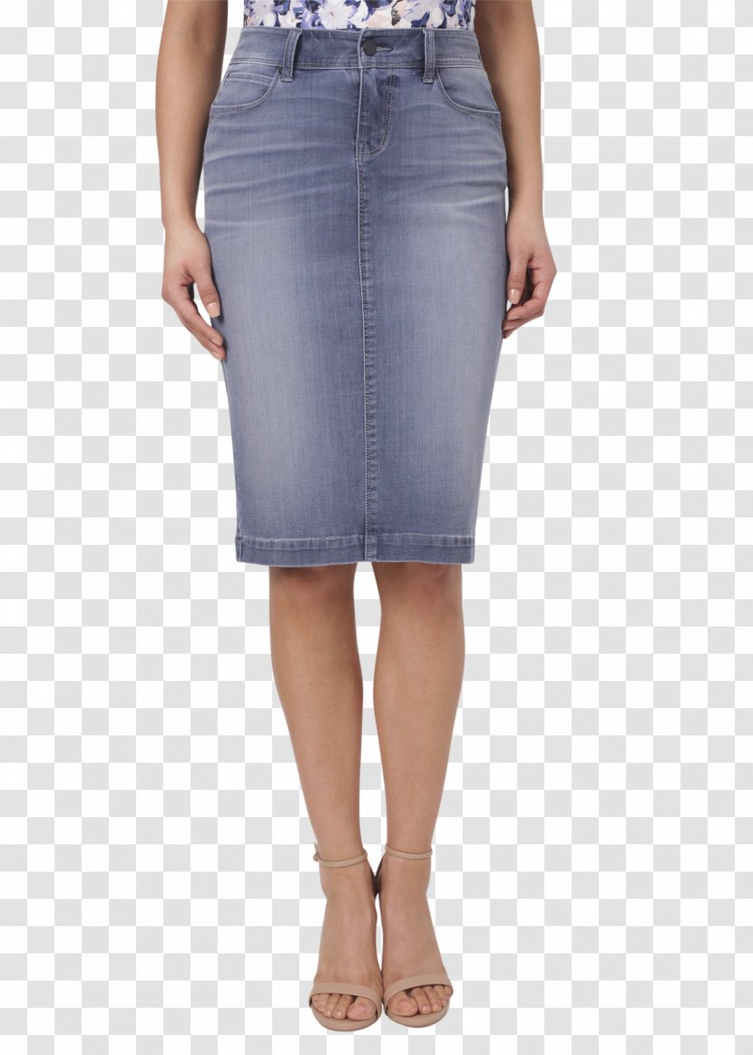T-shirt Skirt Denim Waist Jeans - Electric Blue - Eva Longoria Transparent PNG