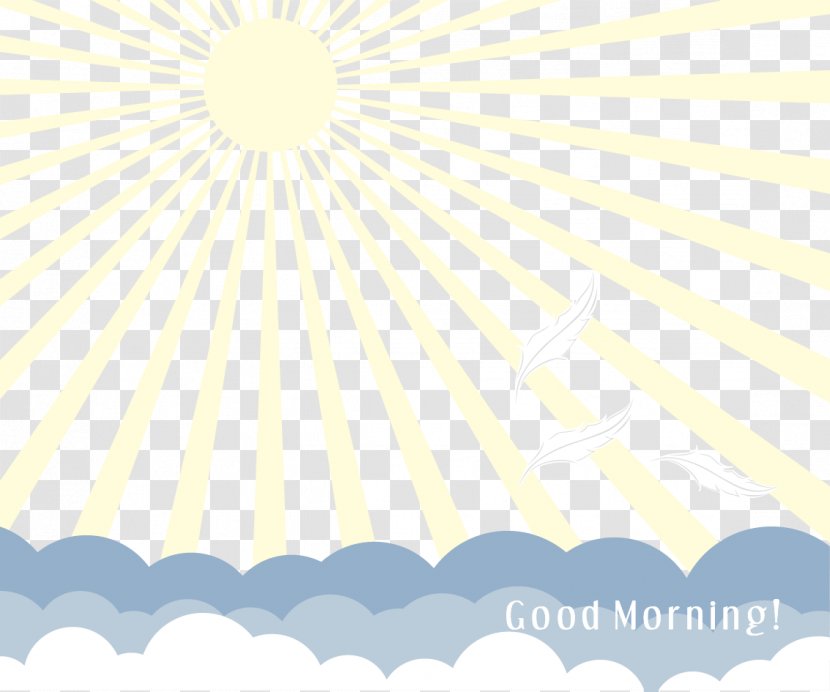 Sunrise Daytime Illustration - Vector Scene Transparent PNG