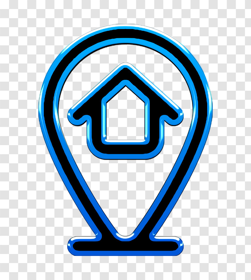 Home Address Icon Real Estate Icon Location Icon Transparent PNG