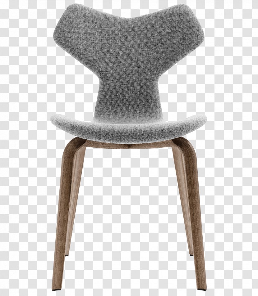 Ant Chair Danish Museum Of Art & Design Model 3107 Grand Prix - Wood - Timber Battens Seating Top View Transparent PNG
