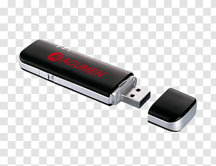 USB Flash Drives Mobile Broadband Wireless Phones - Modem - Recognition System Transparent PNG