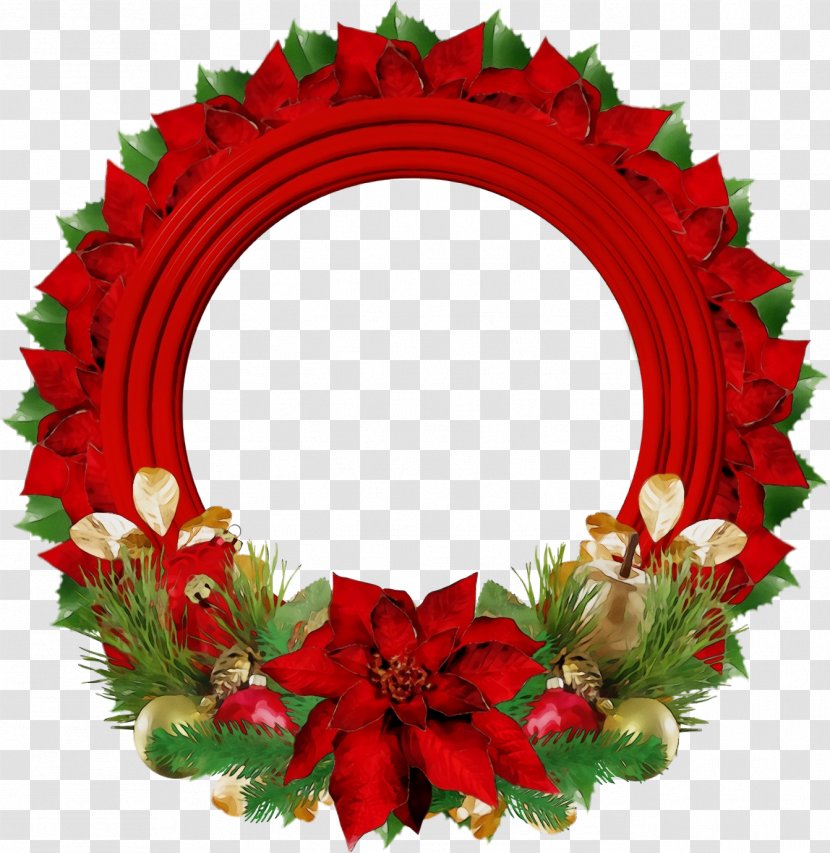 Christmas Decoration - Wreath - Lei Pine Transparent PNG