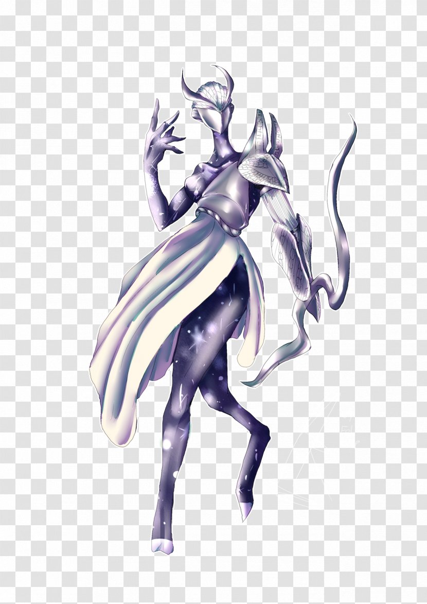 Persona Megami Tensei Sketch - Silhouette - Goddess Of Justice Transparent PNG