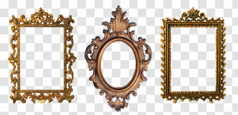 Picture Frames - Photography - Baroque Transparent PNG