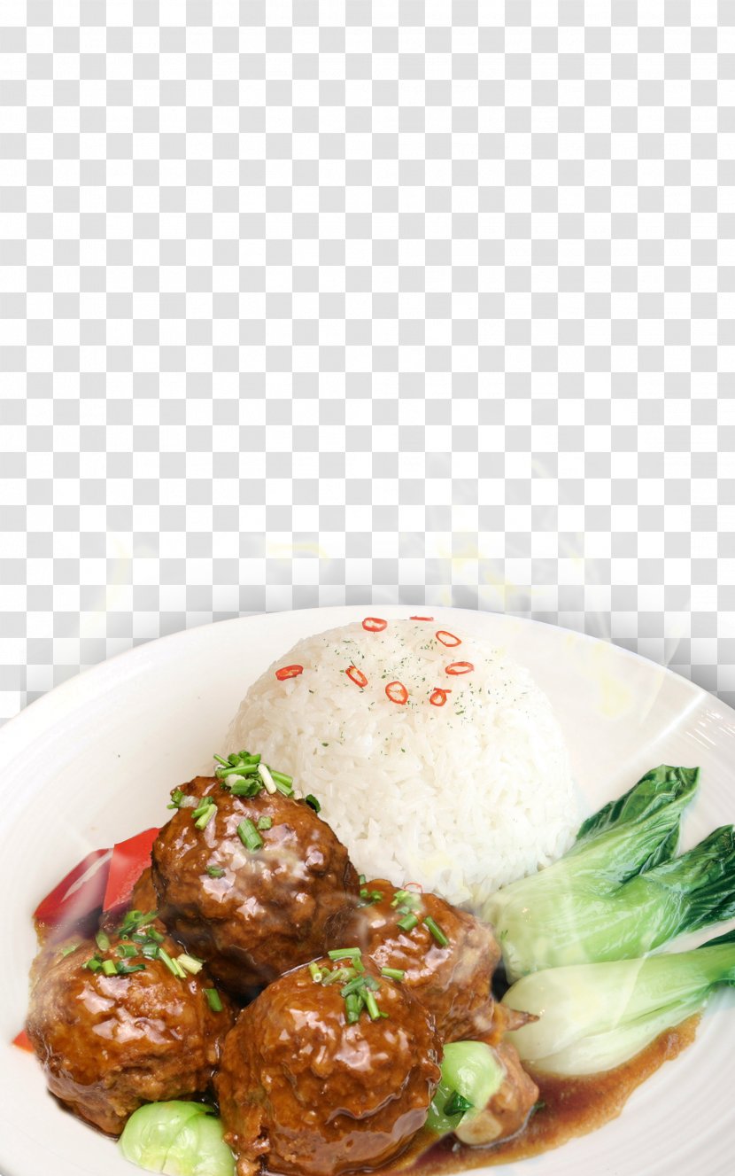 Braised Lion Head Rice PSD Material - Frame - Silhouette Transparent PNG