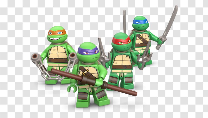 Lego Ninjago Teenage Mutant Ninja Turtles Minifigure - Toys Transparent PNG