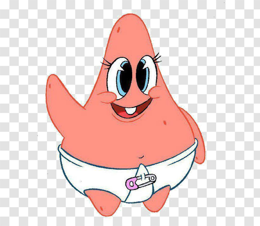 Patrick Star Mr. Krabs Drawing Infant - Silhouette - Dab Transparent PNG