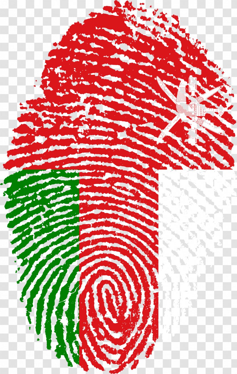 United Arab Emirates Flag Of China Fingerprint - Point - Finger Print Transparent PNG