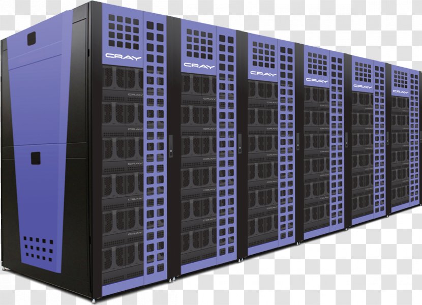 Cray XC40 Computer Network Cluster Supercomputer - Titan Transparent PNG