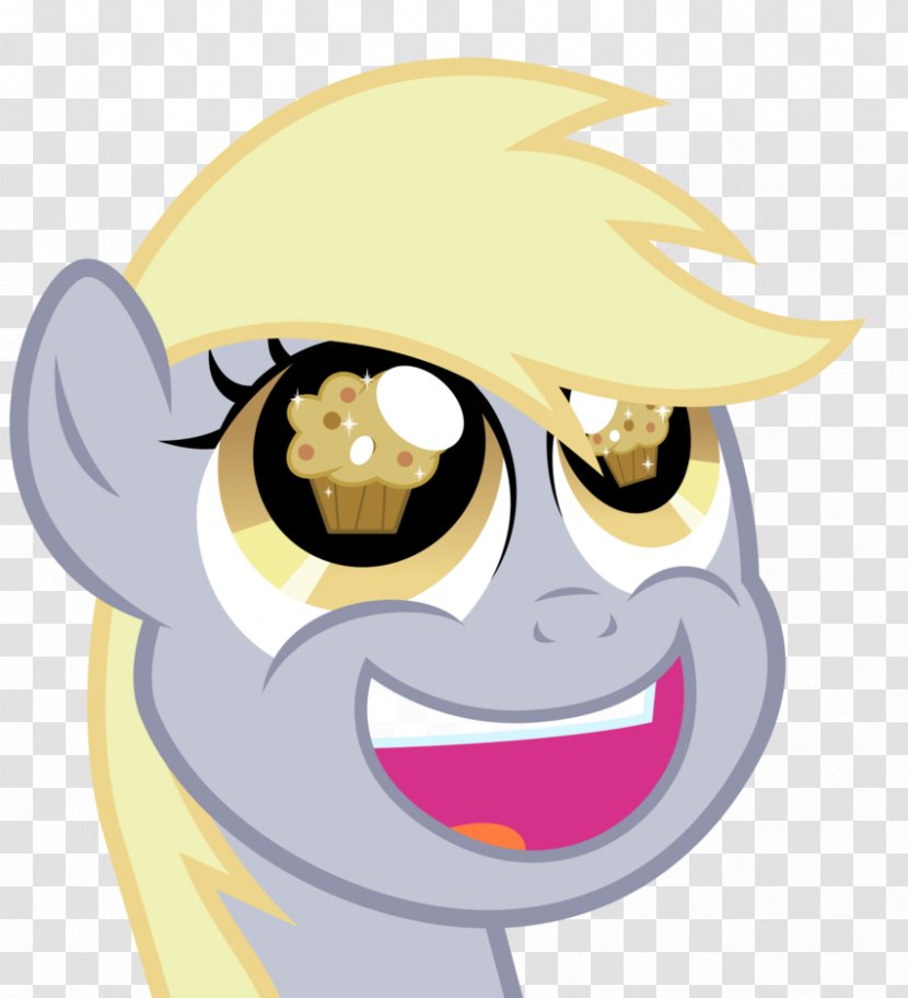 Derpy Hooves Muffin Cupcake Eating Chocolate Chip Transparent PNG