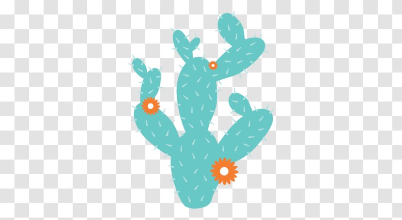 Cactaceae Prickly Pear Succulent Plant - Wall Decal Transparent PNG