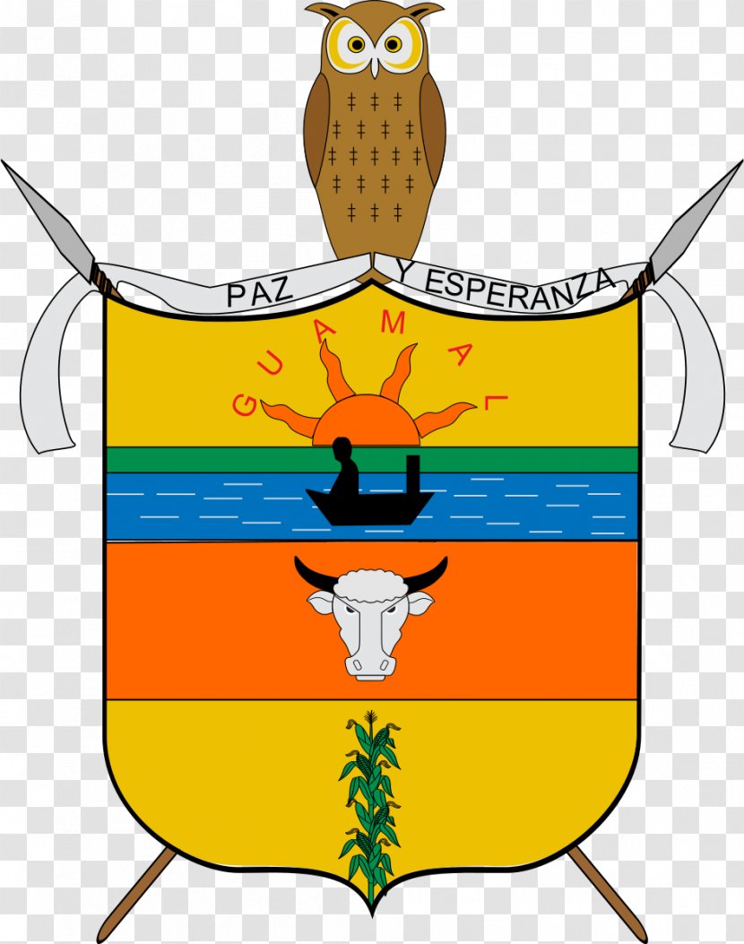 Guamal Guamaral Coat Of Arms Magdalena Department Wikipedia - Yellow Transparent PNG