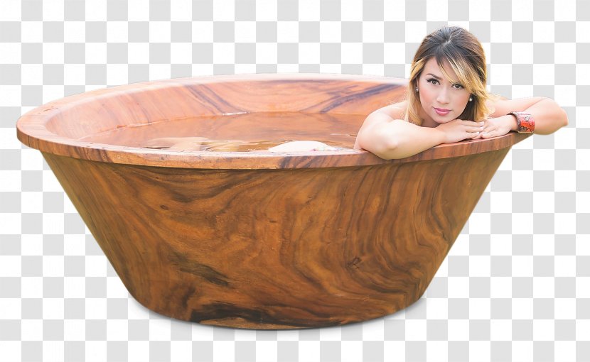 Bathtub Solid Wood Table Lumber - Bowl Transparent PNG