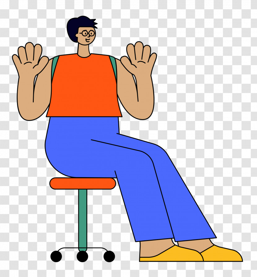 Sitting Chair Cartoon Shoe H&m Transparent PNG