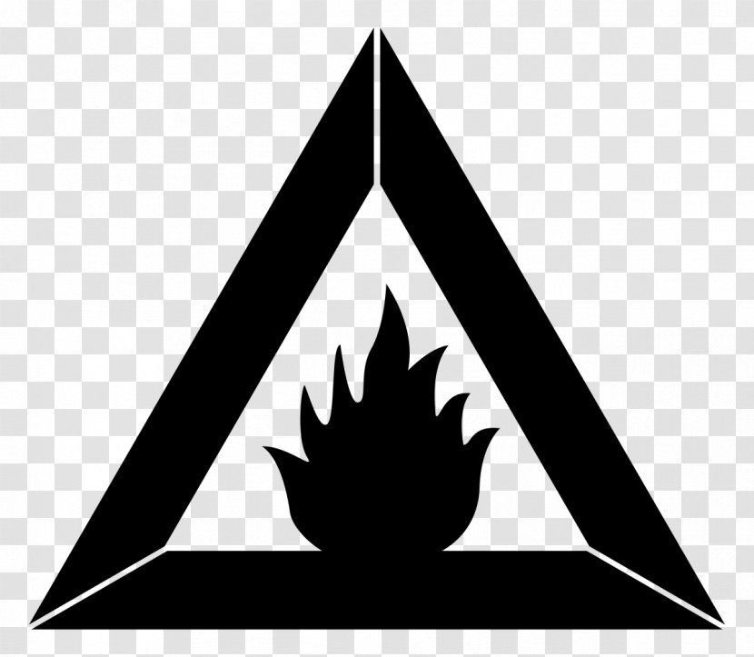 Fire Extinguishers Combustion Flame Triangle - National Protection Association - Firefighter Transparent PNG