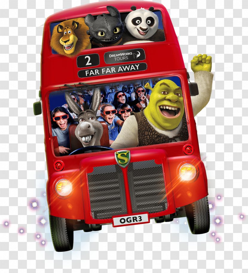 Shrek's Adventure! London LATES DreamWorks Tours Dungeon Fire Brigade Welfare Fund - Motor Vehicle - Shrek Transparent PNG