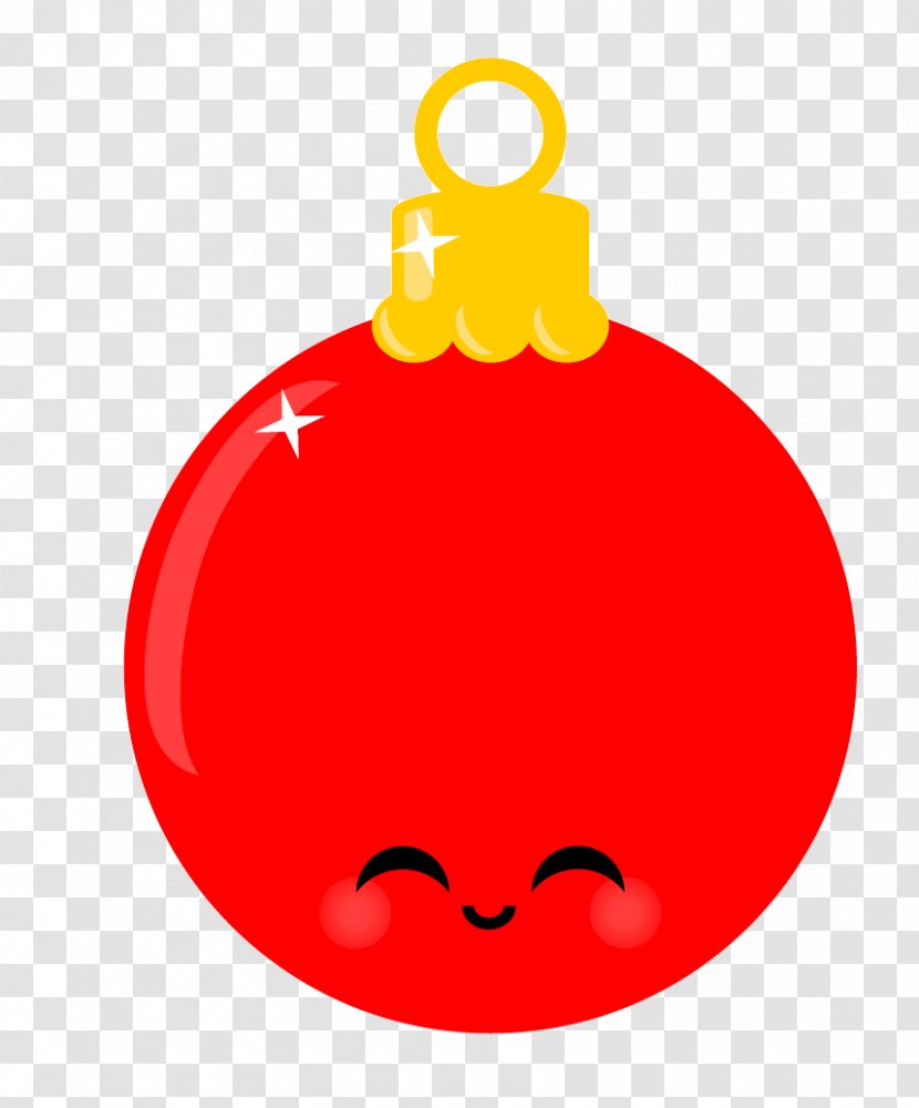 Christmas Ornament Decoration Clip Art - Red Transparent PNG