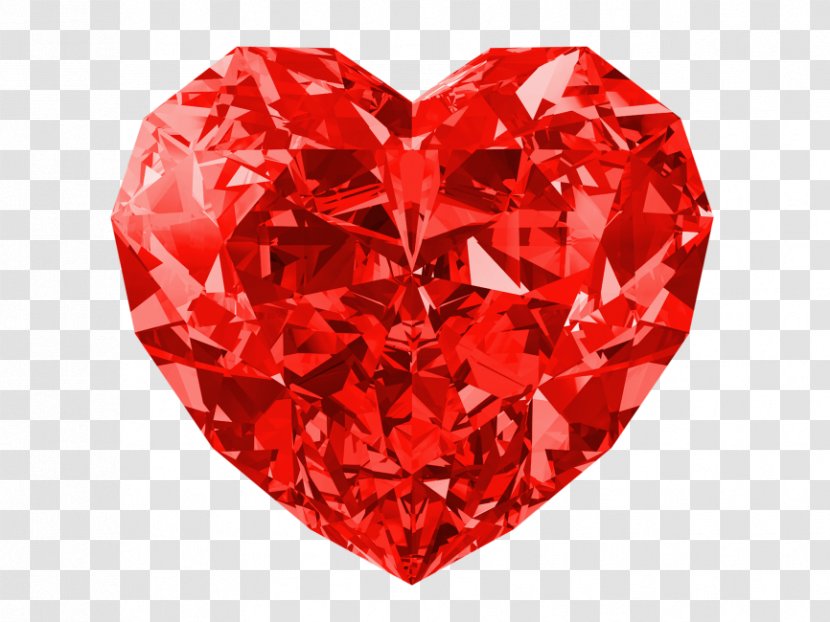 Red Diamond Clip Art Ruby - Carat Transparent PNG