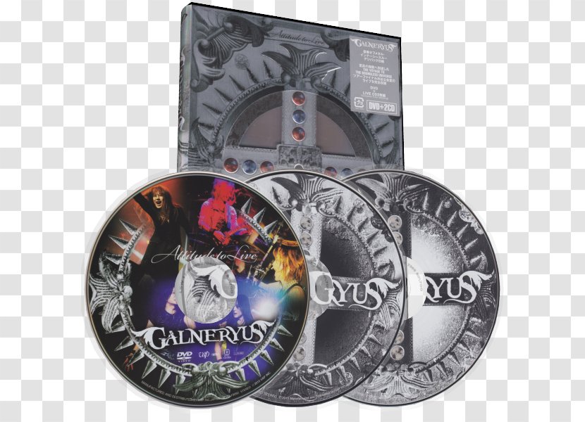 ATTITUDE TO LIVE Compact Disc Galneryus Japan DVD Transparent PNG