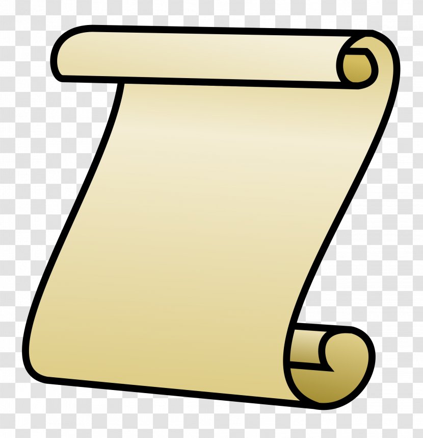 Paper Scroll Clip Art - Papyrus - Kitchen Transparent PNG