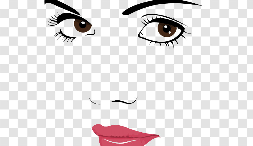 Face Nose Eyebrow Cheek White Transparent PNG
