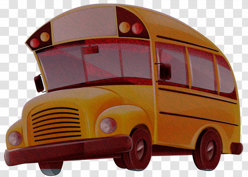 School Bus - Land Vehicle Transparent PNG