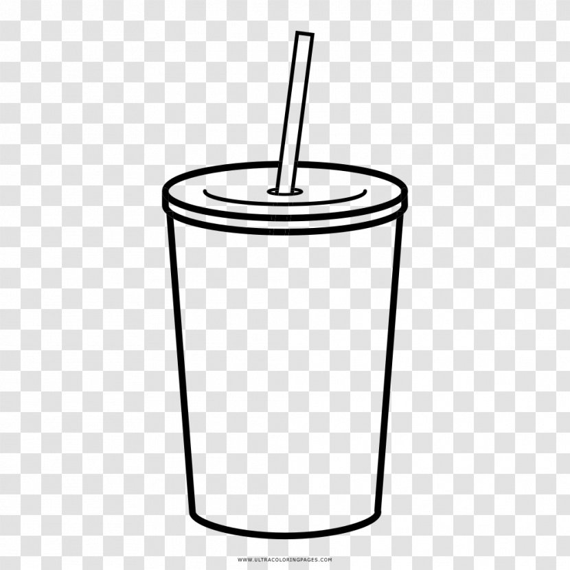 Juice Coloring Book Drawing Vaso Fizzy Drinks - Fruchtsaft - Drinking Straw Transparent PNG