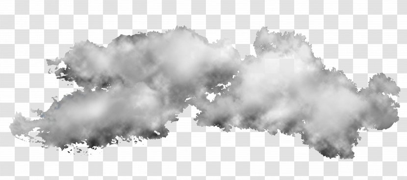 Cloud Clip Art Image Download - Silhouette Transparent PNG