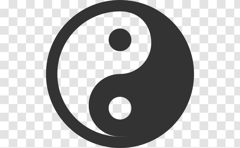 Yin And Yang Symbol - Thumbnail Transparent PNG