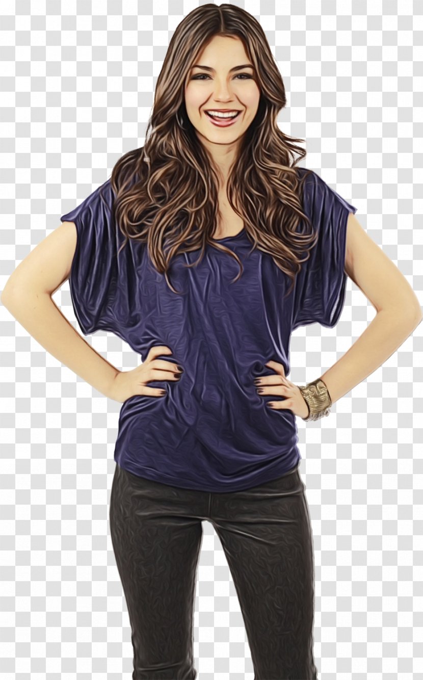 Jeans Cartoon - Costume - Fashion Model Transparent PNG