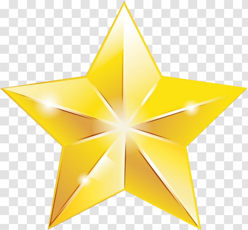 Yellow Star Astronomical Object Clip Art Transparent PNG