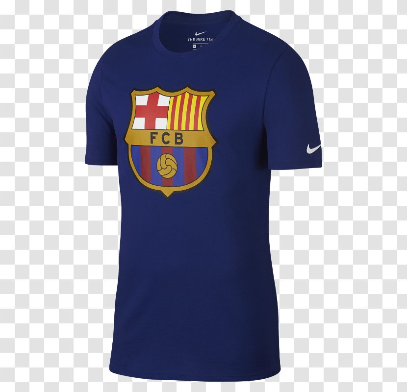 T-shirt FC Barcelona Nike Jersey - Longsleeved Tshirt Transparent PNG