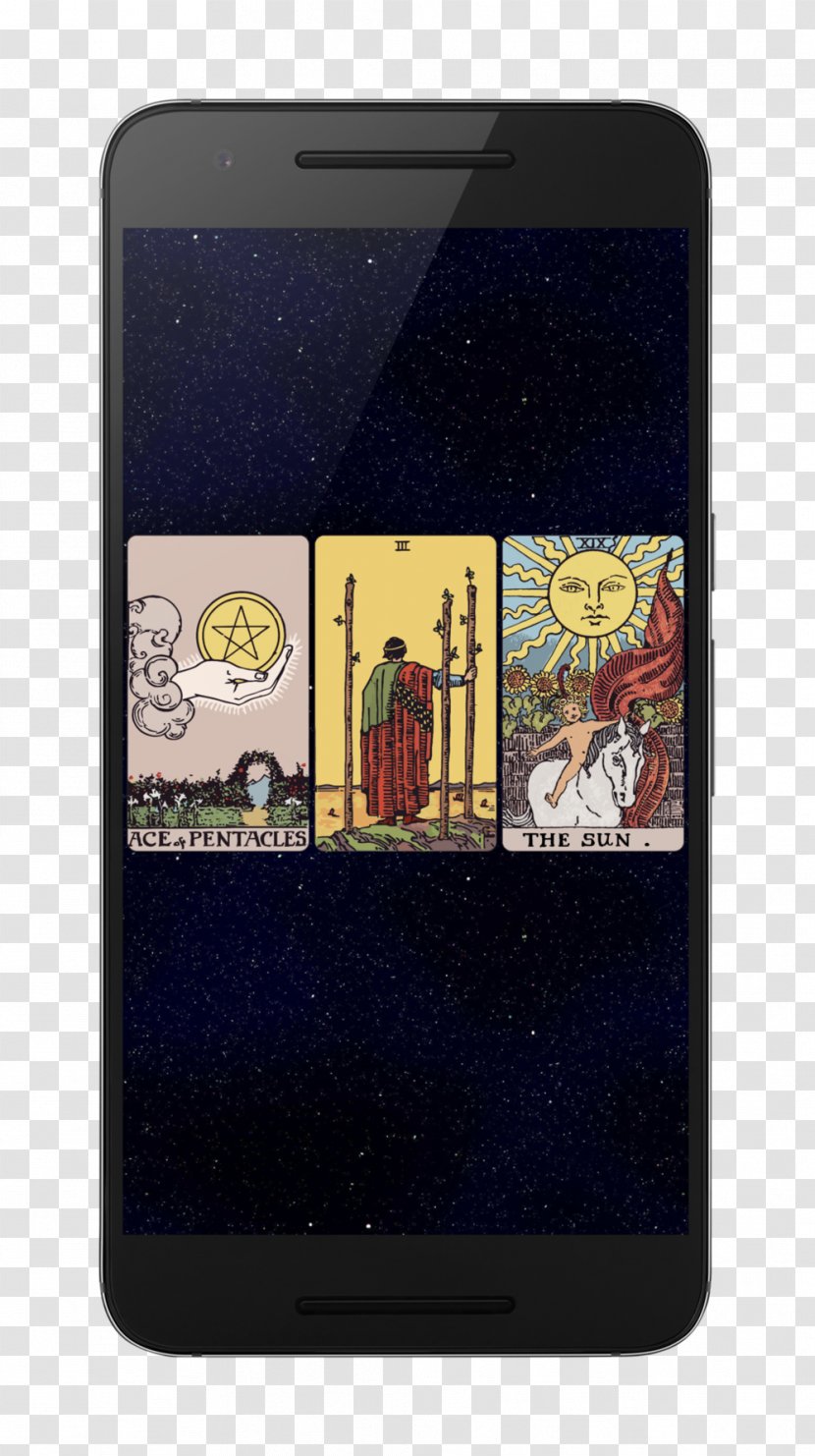 Smartphone Tarot Playing Card Samsung Galaxy Android - Technology Transparent PNG