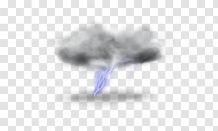 Lightning Cloud Thunderstorm - Silhouette - Lighting Transparent PNG