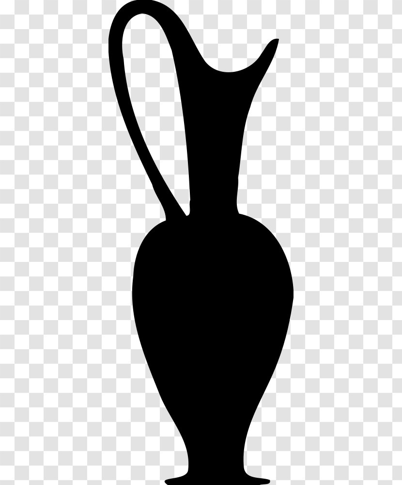 Jug Black And White Silhouette Pitcher Clip Art Transparent PNG