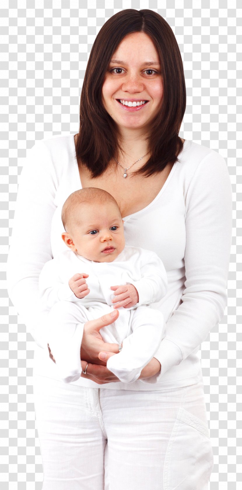 Pregnancy Childbirth Postpartum Period Fertilisation Breastfeeding - Watercolor - Mother Holding Her Baby Transparent PNG