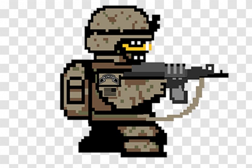 8-Bit Armies Soldier Empire Tactical Military - United States Army Rangers - 8 BIT Transparent PNG