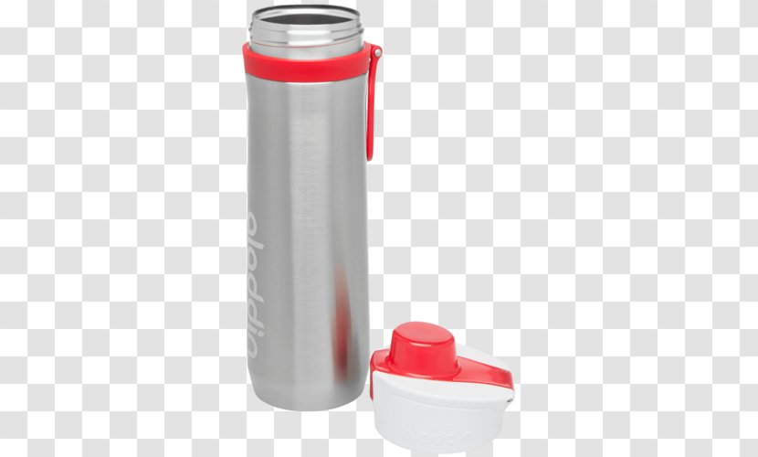 Stainless Steel Bottle Canteen Glass - Blue Transparent PNG