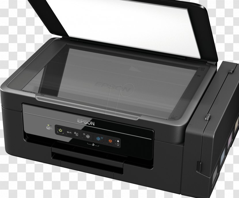 Multi-function Printer Inkjet Printing Epson - Continuous Ink System - Multifunction Transparent PNG