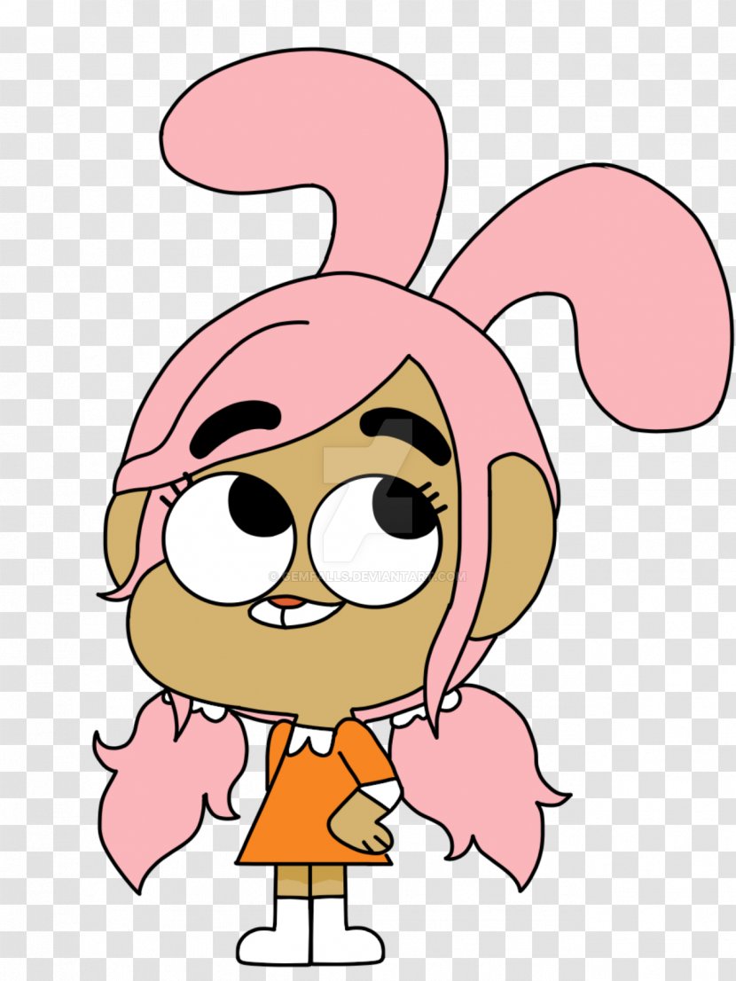 Anais Watterson Gumball Nicole Darwin Drawing - Heart - Frame Transparent PNG