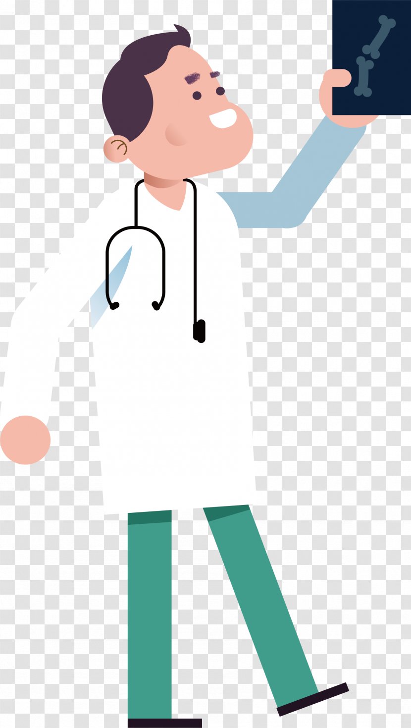 Euclidean Vector Illustration - Frame - The Doctor With Film Transparent PNG